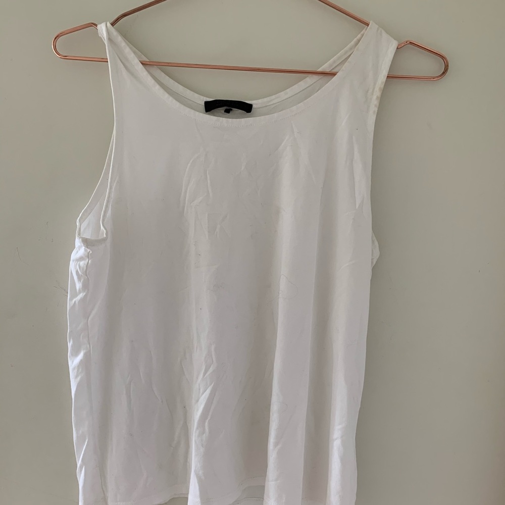 The row white tee